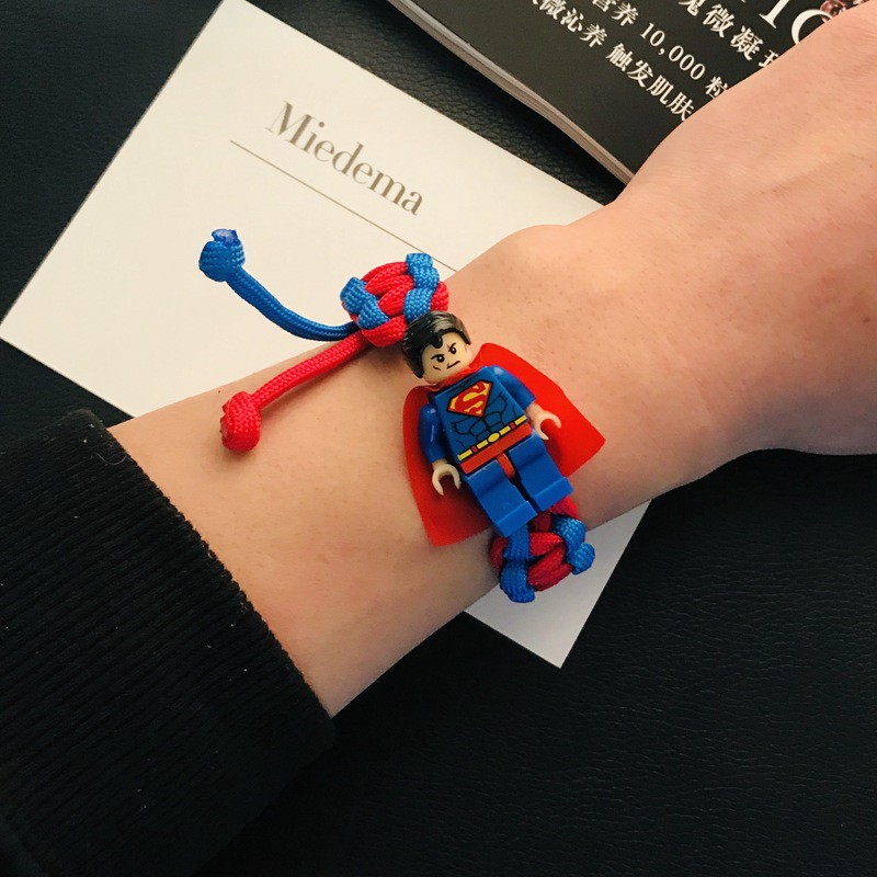 Bộ 1 _  Vòng tay paracord Minifigures các nhân vật Non LEGO hàng đẹp loại 1