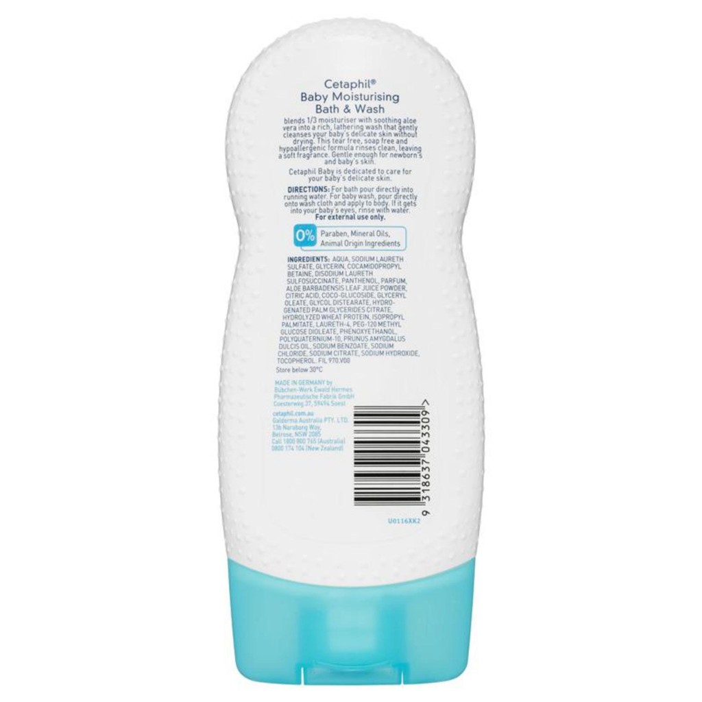 Sữa tắm bé Cetaphil 230ml