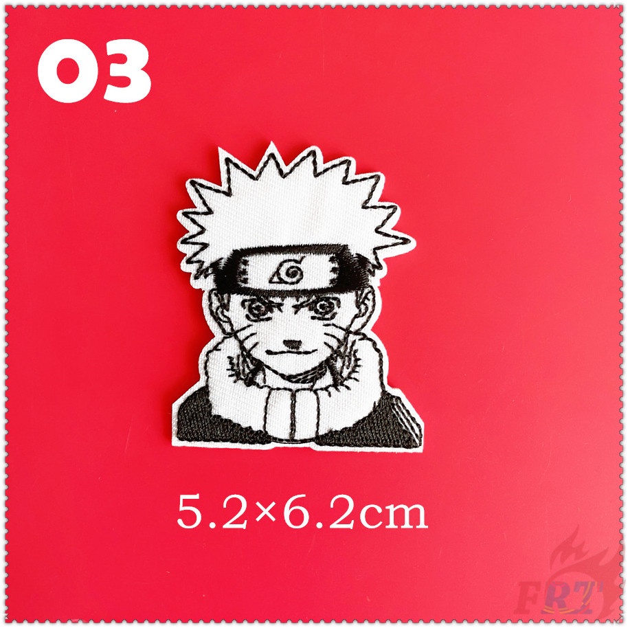 ❀ Uzumaki naruto & uchiha sasuke & akatsuki - Anime: Bản Vá Lỗi Sắt ❀ 1 Miếng Dán Ủi Lên Quần Áo diy Hình Huy Hiệu