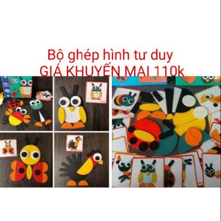 Bộ ghép hình tư duy cho bé