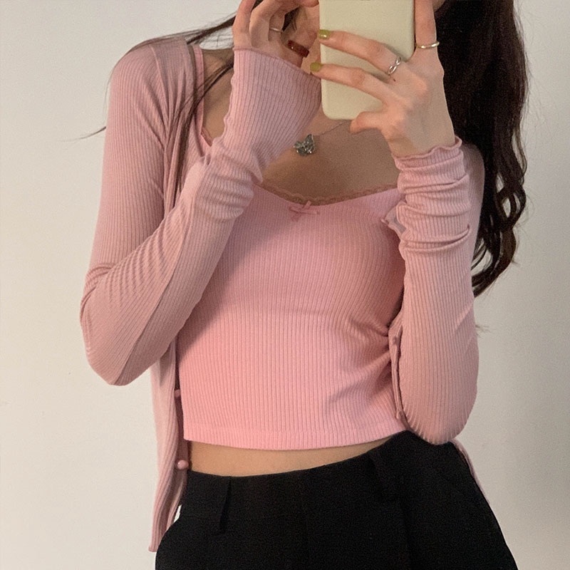 33610 Hoa In Áo vest Nữ crop top