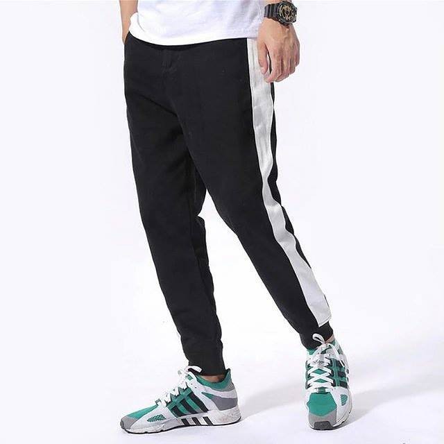 Quần Jogger 1 sọc to Nam Nữ - Quần 1 sọc bo ống Unisex - Quần ống túm 1 sọc siêu sale