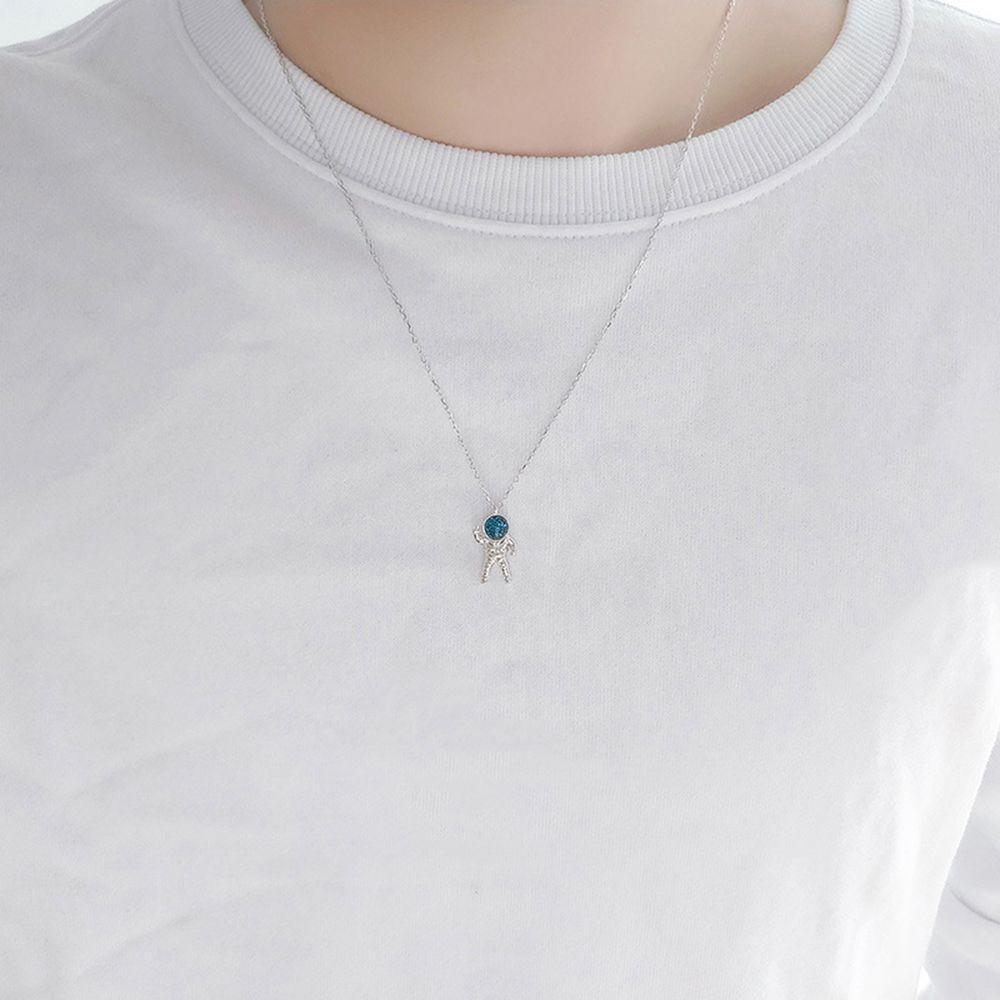 Vòng cổ Mặt Hình Phi Hành Gia Thời Trang Cho Cặp Đôi