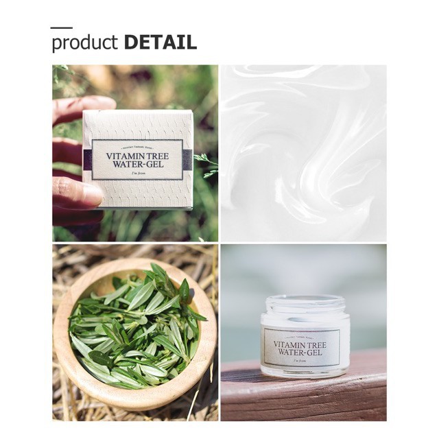 Kem dưỡng dạng gel I'm from vitamin tree water gel
