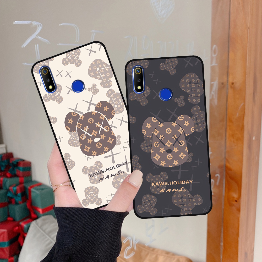 Ốp Realme 3 / 3 Pro in hình họa tiết Mountain, Be@rbrick dễ thương (T13 - T18)