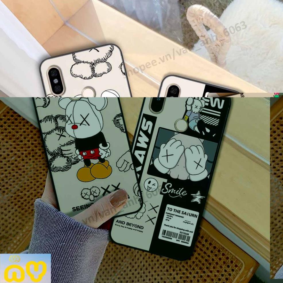 Ốp lưng Xiaomi Redmi Note 5 / Note 6 in hình be@r brick mars thời trang, Ốp lưng điện thoại viền dẻo siêu chất Như Ý