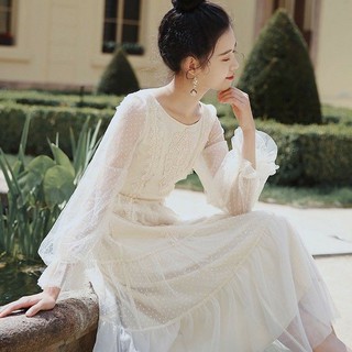 Đầm tiểu thư tay bồng quý phái