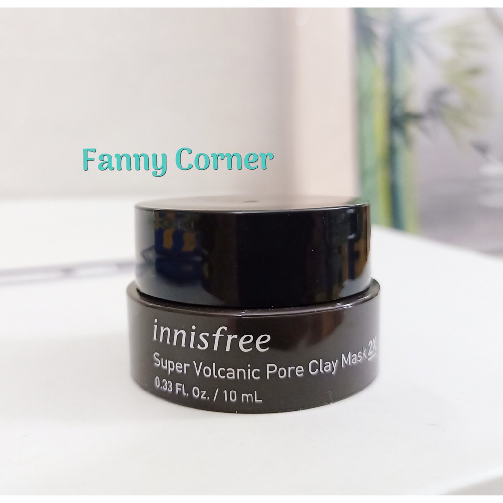 Siêu Mặt Nạ Chăm Sóc Lỗ Chân Lông INNISFREE Super Volcanic Pore Clay Mask 2X mini 10ml