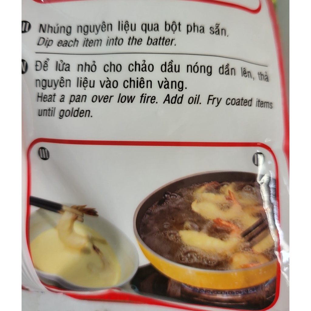 [Gói 1Kg] BỘT CHIÊN GIÒN [VN] TÀI KÝ Crispy Fry Mix (halal)