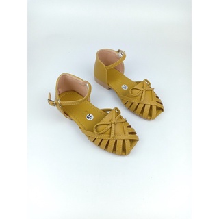 Giày sandal rọ có nơ cho bé gái