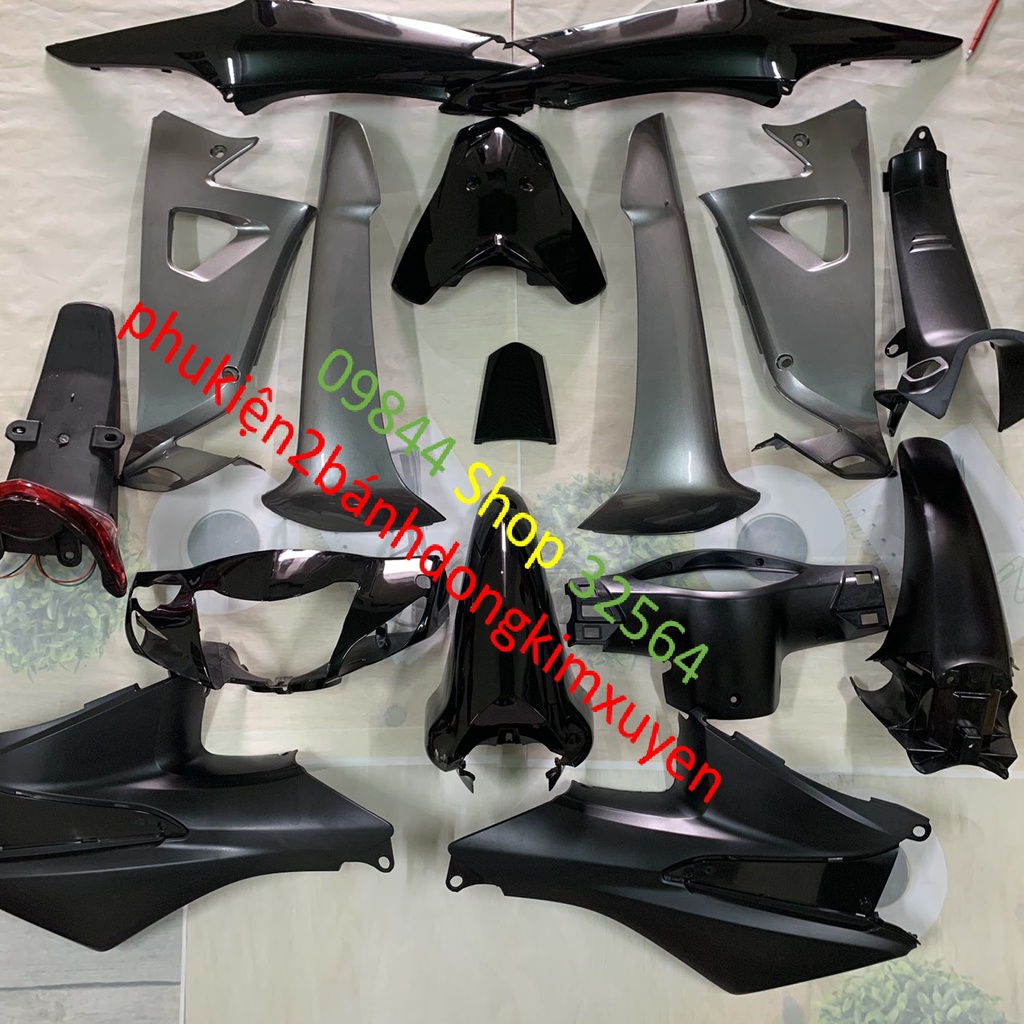 Fuil dàn áo xe WAVE S 100 MÀU ĐEN -WAVE RS-WAVE A 100-wave 50cc -LOẠI ĐẸP