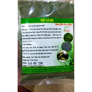 Bột màu lá gai tự nhiên