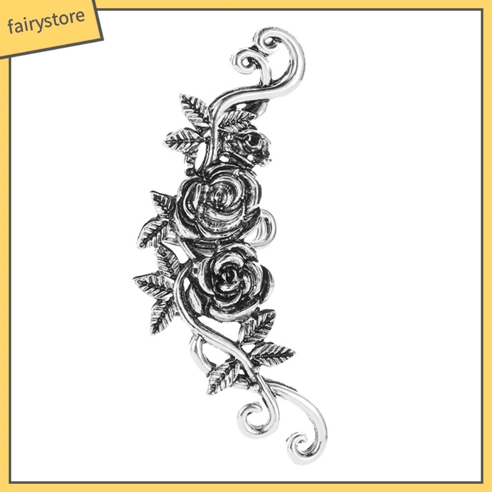 1 Khuyên Tai Hình Hoa Hồng Cá Tính Cho Nữ