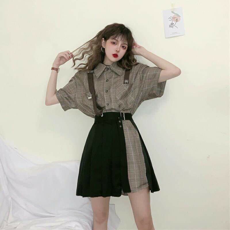 Set đầm sơ mi
