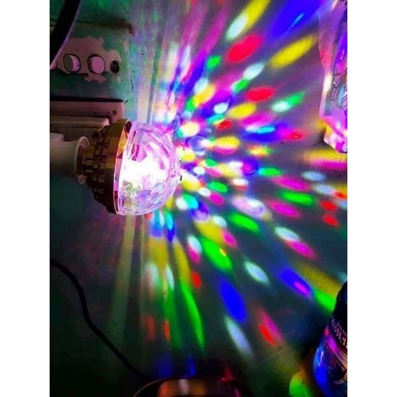 Đèn Led Xoay Sân Khấu Vũ Trường 7 Màu - Đèn Quẩy