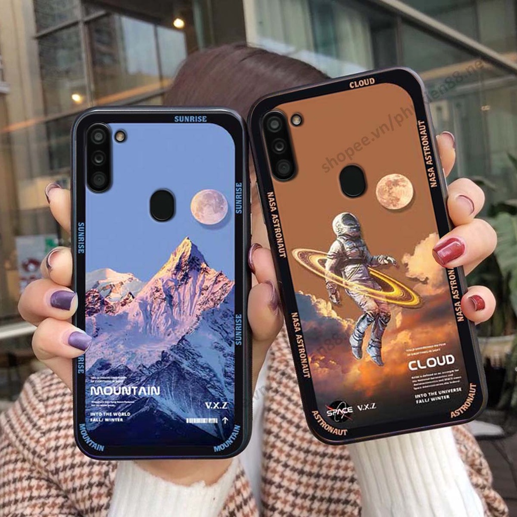 Ốp Samsung A11 / M11 hình vũ trụ, mountain, cloud phong cách cá tính
