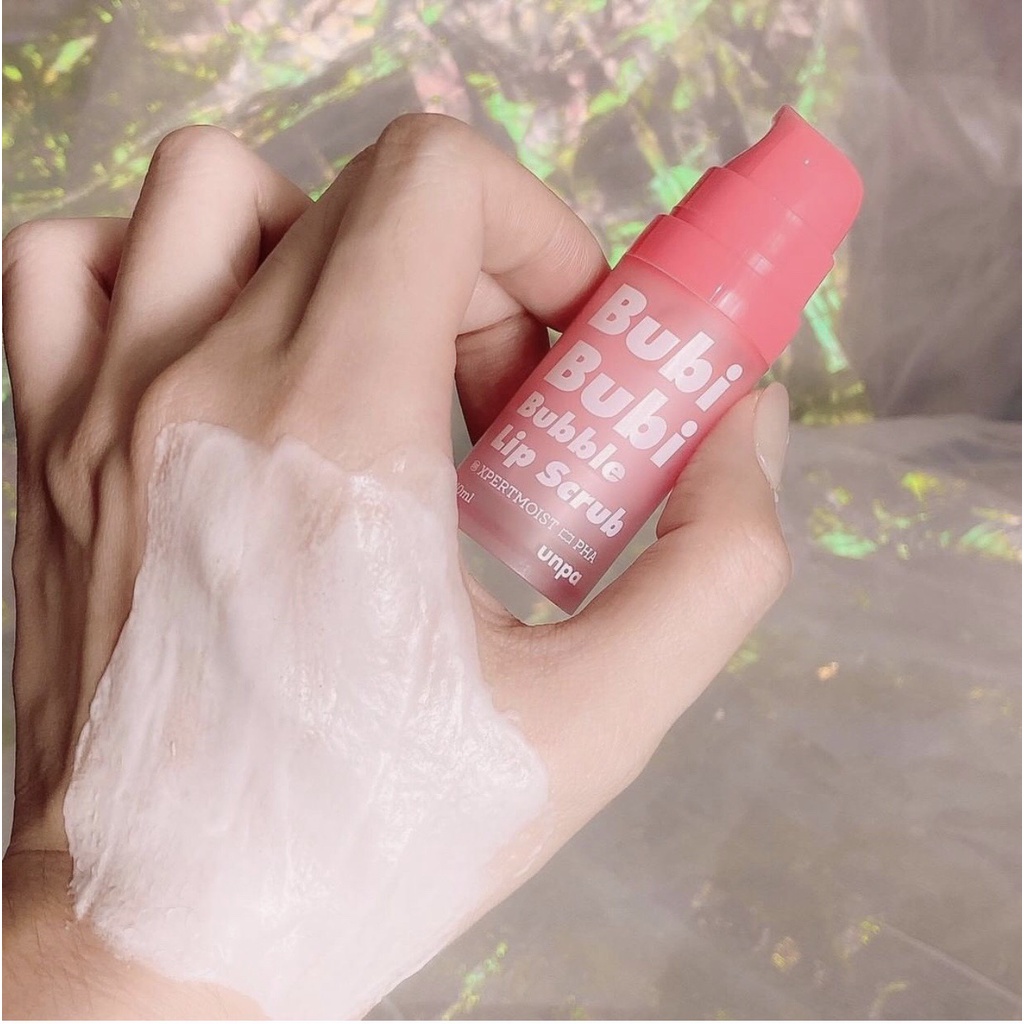 Tẩy Da Chết Môi Sủi Bọt Bubi Bubi Bubble Lip 10ml