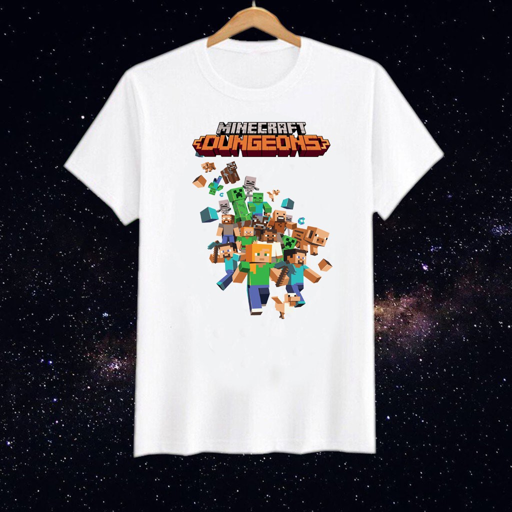 Áo thun Minecraft cho bé