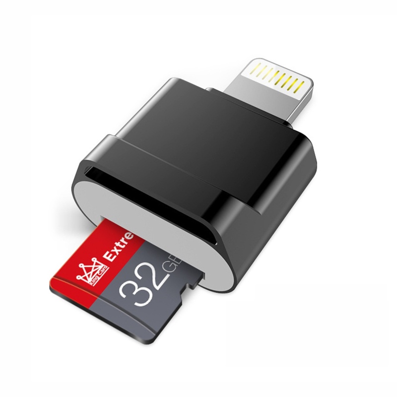 Đầu Đọc Thẻ Nhớ MicroDrive 8pin Sang TF Cho iPhone & iPad