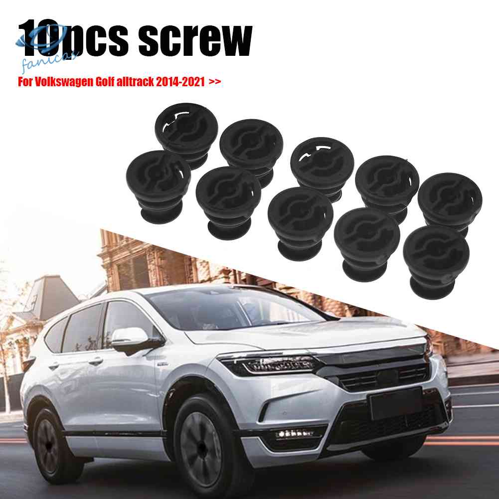 Set 10 Nắp Đậy Cống Thoát Dầu Động Cơ Cho Xe Audi A4L / Q5 VW