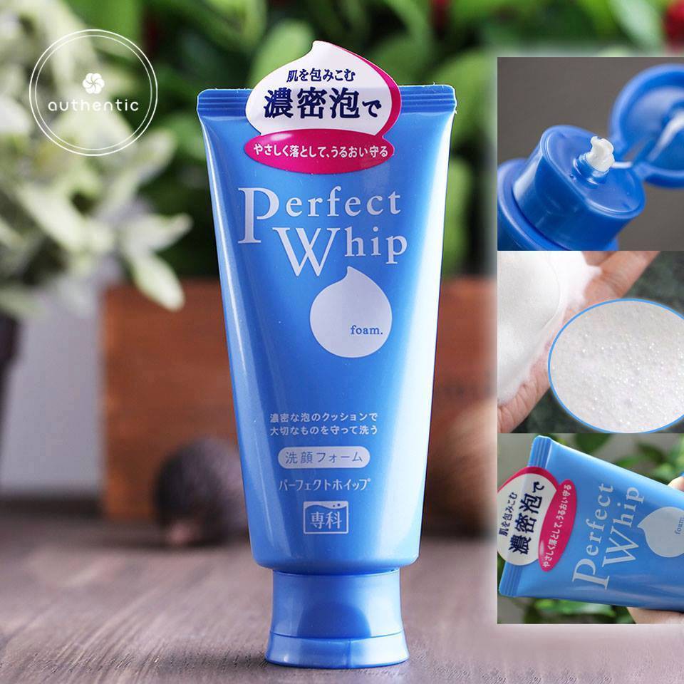 [Hàng Chính Hãng] Sữa Rửa Mặt Senka Perfect Whip Xanh