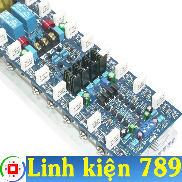 Mạch khuếch đại 24 sò 2 kênh có tụ lọc nguồn ( 0302/0281 ) - Linh Kiện 789