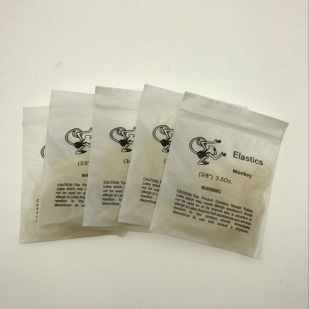 Bộ 500 nhẫn niềng răng nha khoa cao su 3.5oz chuyên dụng cao cấp