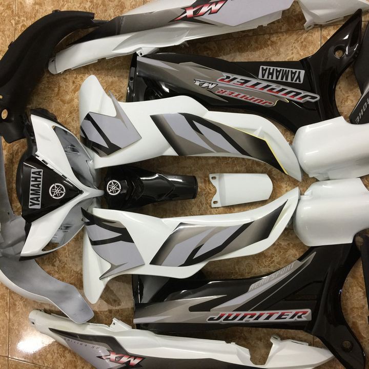Bộ dàn áo xe JUPITER MX MẮT CÁO  - JUPITER GRAVITA màu Trắng - A2103