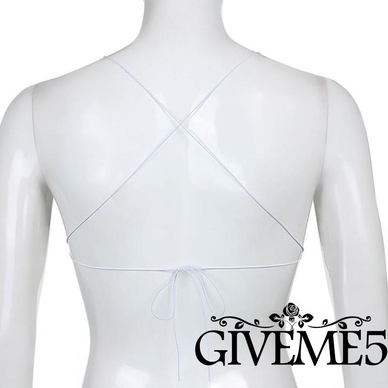 Áo Lửng Hai Dây In Họa Tiết Hoa Quyến Rũ Dành Cho Nữ