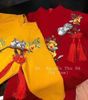 Áo dài cách tân cho mẹ và bé