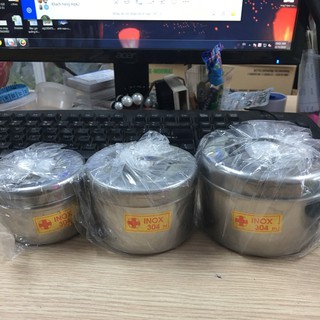 Hộp đựng bông cồn / hộp đựng mẫu inox