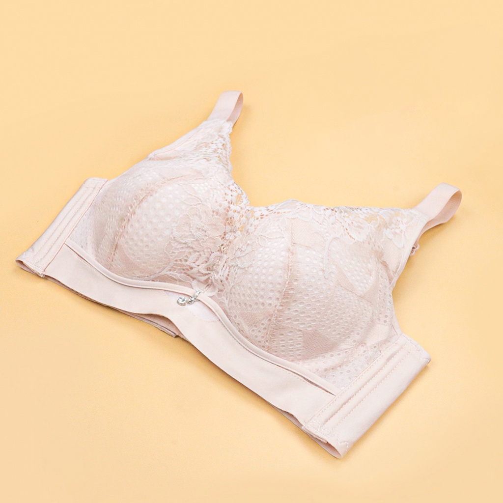 Aó Lót Nữ Không Gọng Bra Đệm Mút Mềm Dày Luperi Bản 3 Móc Chắc Chắn Phối Ren Quyến Rũ Cho Người Ngực Vừa Và Nhỏ LUAL860