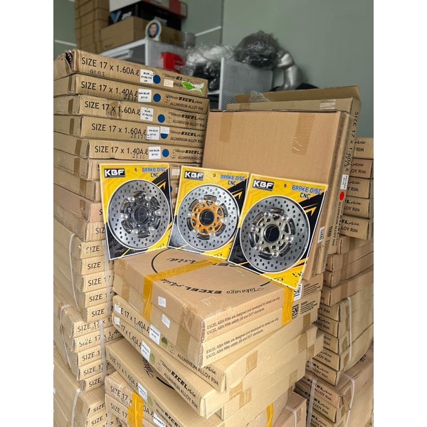 Đĩa KBF size 220mm gắn xe Wave Dream Fu Cup ...