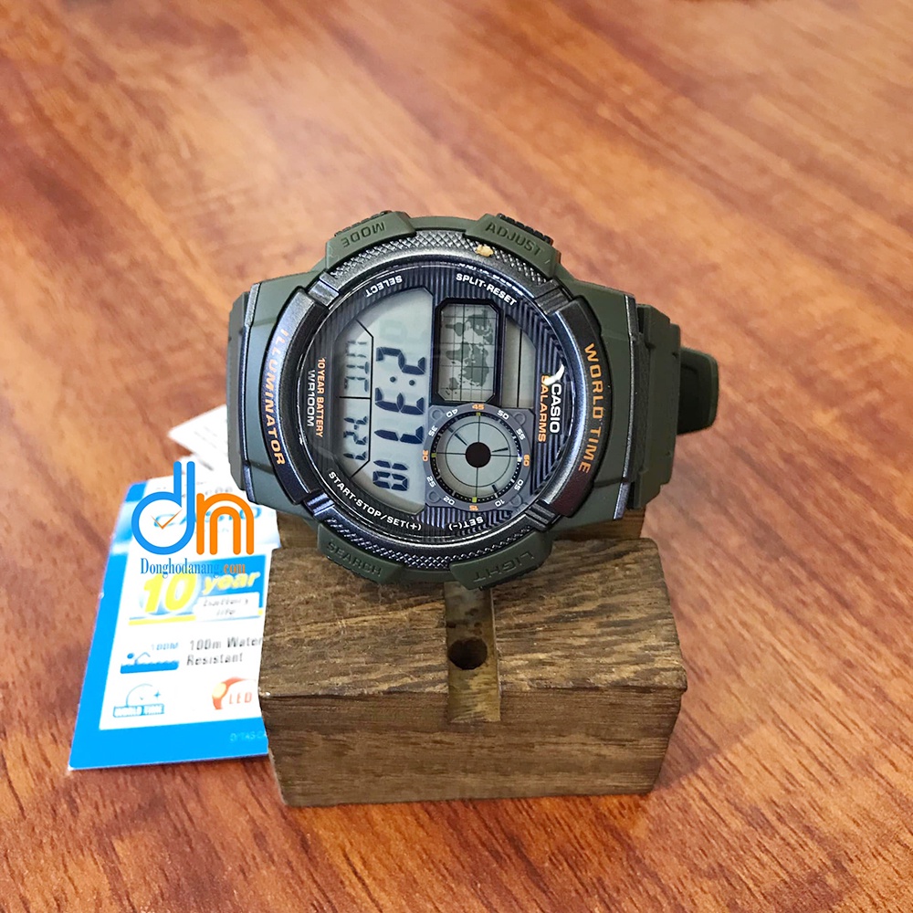 Đồng hồ nam thể thao Casio AE, AE-1000W, AE-1200WHD chính hãng Anh Khuê