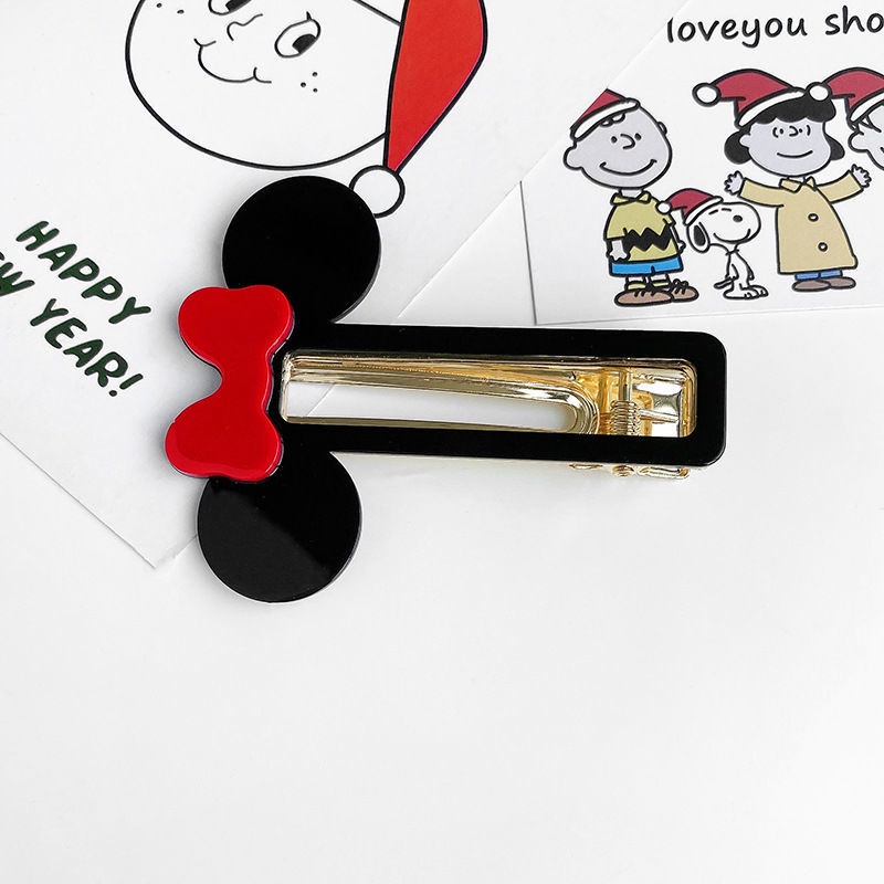 Kẹp Tóc Họa Tiết Hoạt Hình Phong Cách Hàn Quốc Xinh Xắn Cho Bé Gái