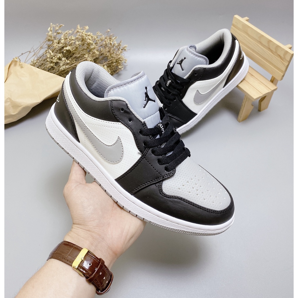 [ Full Bill Box ] Giày Jordan Low Jd 1 Thấp Cổ màu ghi xám Full Size Nam Nữ | BigBuy360 - bigbuy360.vn