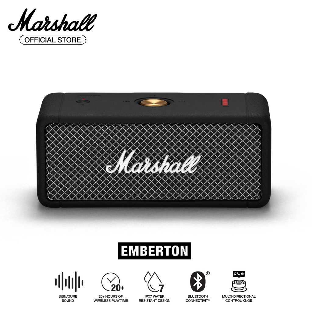 Loa Bluetooth Marshall Emberton - Bảo Hành Chính Hãng 1 Đổi 1 Trong 1 Năm