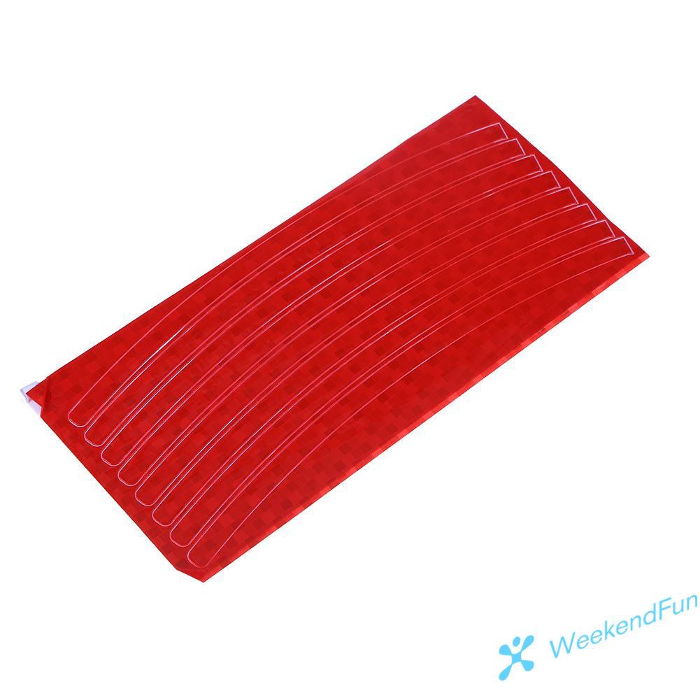 Miếng dán phản quang trang trí bánh xe đạp / xe máy