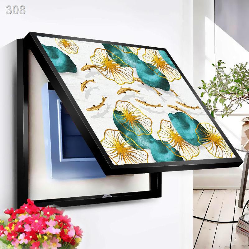 【chuyên gia săn sale】Hộp đồng hồ điện trang trí tranh đục lỗ phong cách Châu Âu treo tổng thể phân phối công tắc đơn gi
