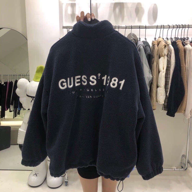 [Mã WARN30 hoàn 15% xu đơn 150k] Áo Khoác Lông Unisex Thêu “02” Dày Dặn- 03 Màu Trắng/Đen/Xanh Than | BigBuy360 - bigbuy360.vn