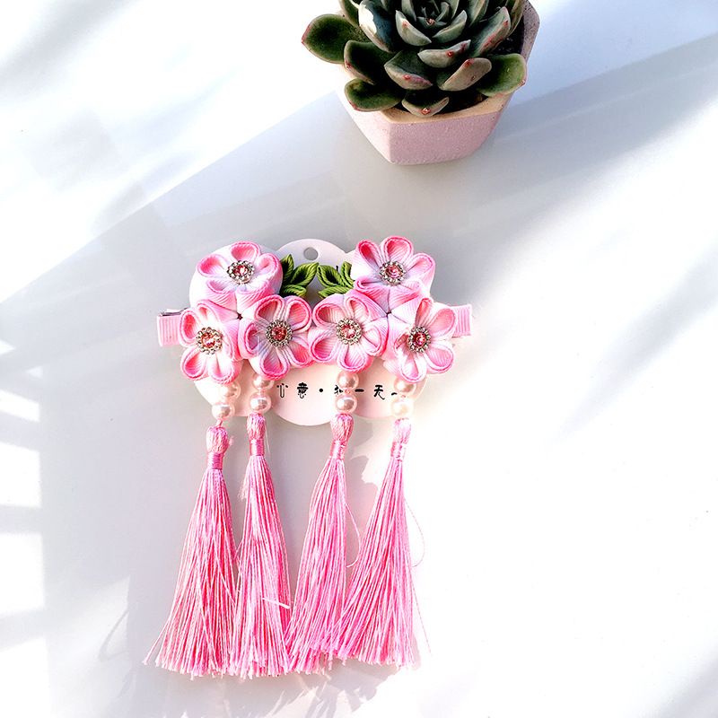 Kẹp tóc kanzashi 04