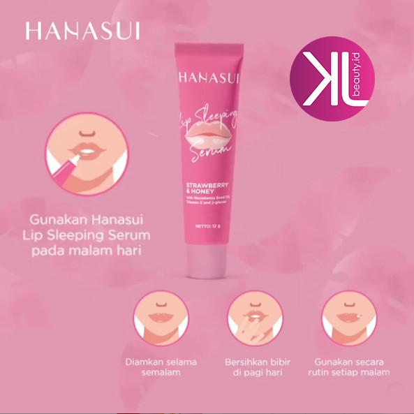 (hàng Mới Về) Serum Dưỡng Môi Khi Ngủ Hanasui | BigBuy360 - bigbuy360.vn