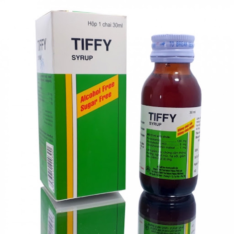 Siro ho sổ mũi tify chai nhỏ