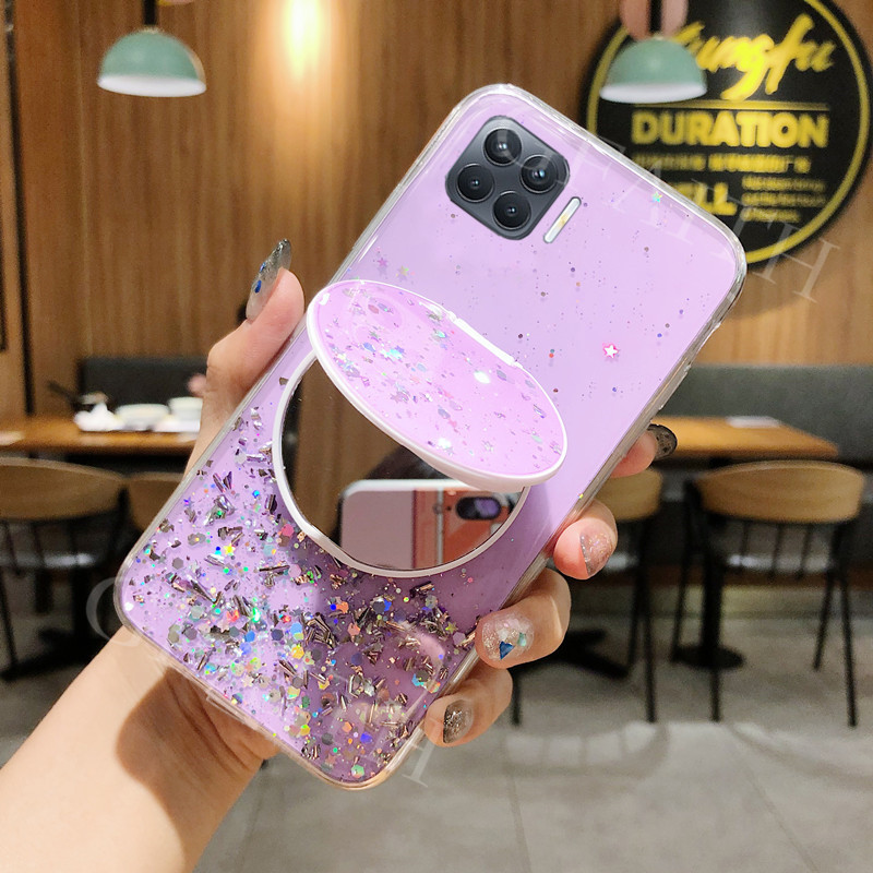 Ốp Lưng Silicone TráNg Gương Trang ĐiểM Cho OPPO A93 A93 2020