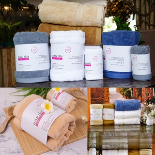 Khăn tắm cotton Greencotton cao cấp xuất Nhật 60x120cm