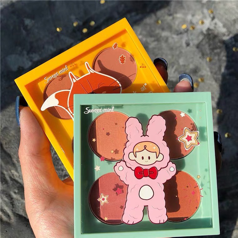 Bảng phấn má 4 màu xinh xắn SWEET MINT SWMI15 | BigBuy360 - bigbuy360.vn