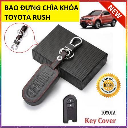 🌟CÓ SẴN🌟 Bao da chìa khoá xe Toyota Rush - OTO4S