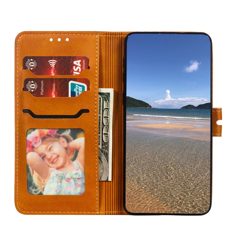 Bao da điện thoại nắp lật hình mèo chất lượng cao cho Samsung S20 FE Ultra S10 S9 S8 Plus