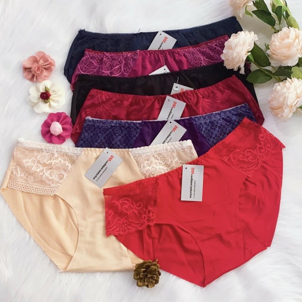Quần Lót Cotton Su Phối Ren Sexy Quyến Rũ Thấm Hút Mồ Hôi | BigBuy360 - bigbuy360.vn