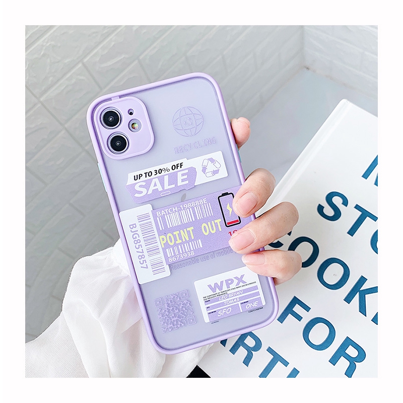 Ốp iphone - Ốp lưng viền nhám Thông số pin 6/6s/6plus/6splus/7/8/7plus/8plus/x/xs/xs max/11/11pro max -A Shan Case